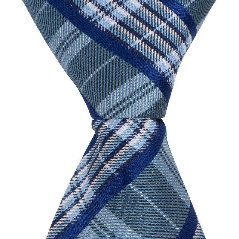 CL39 - Blue Plaid - Varied Widths