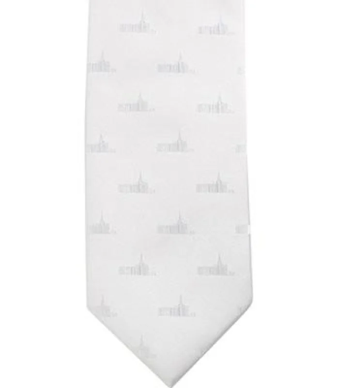 Denver Colorado Temple Tie - Standard Width