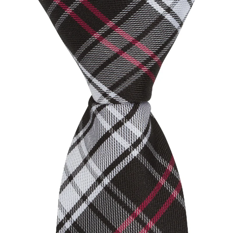 K2 - Black/White/Red Plaid - Varied Widths