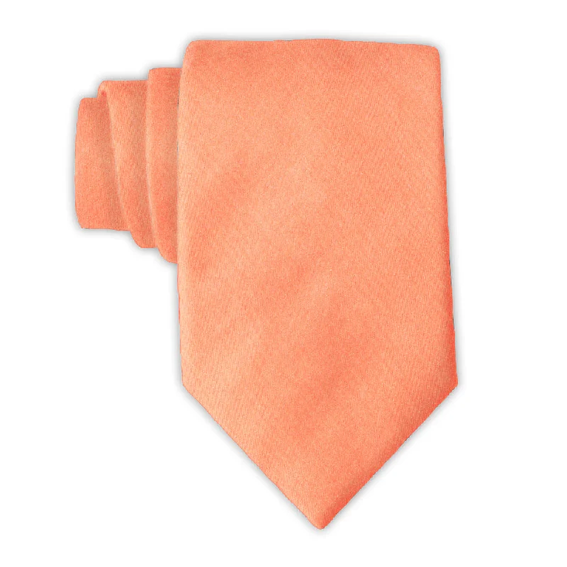 Living Coral Charmeuse - Neckties