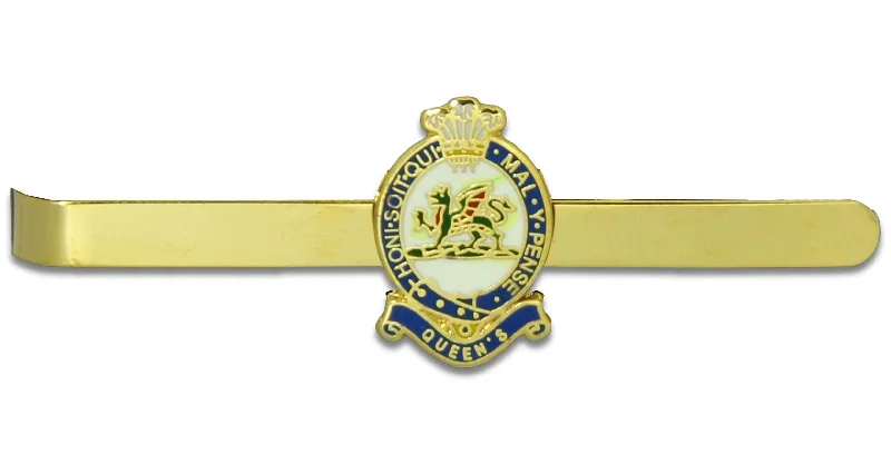 Queen's Regiment Tie Clip/Slide