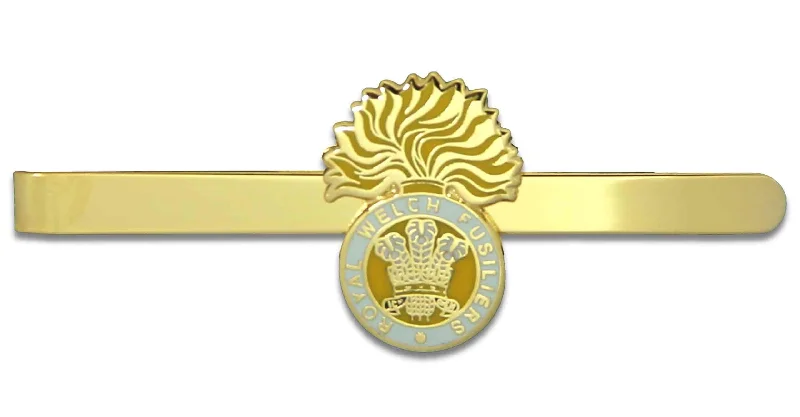 Royal Welch Fusiliers Regimental Tie Clip/Slide