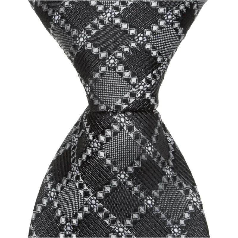 S6 - Slate Multi Square Neck Tie - Standard Width