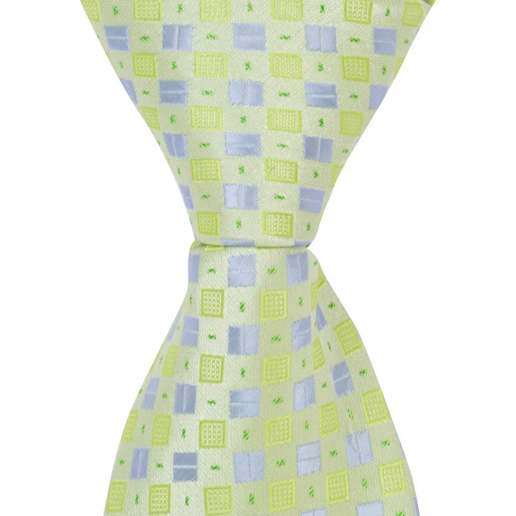 XG22 - Green w/Lavender Squares - Standard Width