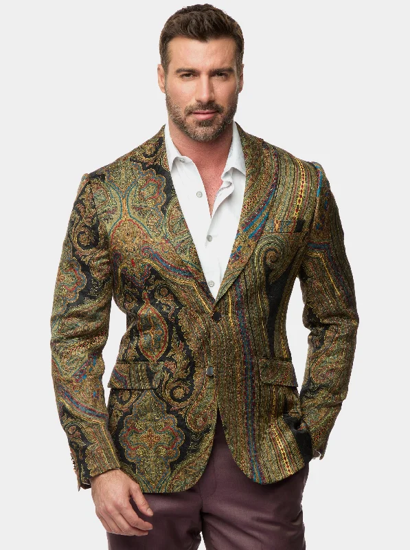 LIMITED EDITION MAJESTICPAISLEY BLAZER