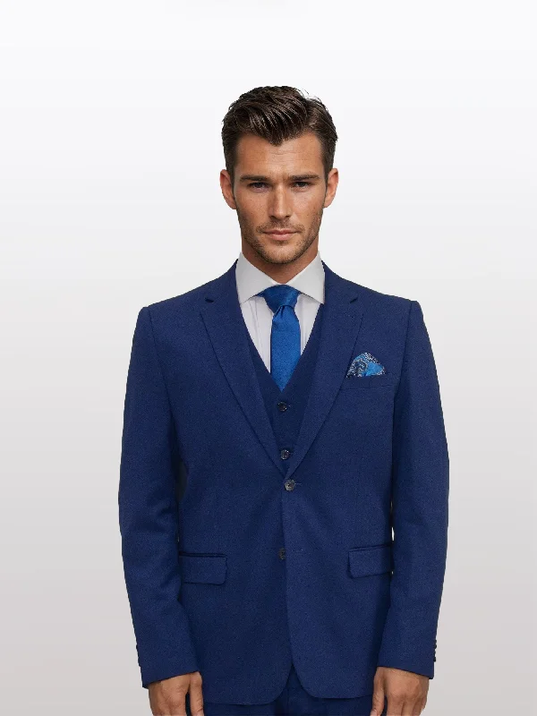 Blue Men's Slim-Fit Suit Separates Jacket by Karako's Suits