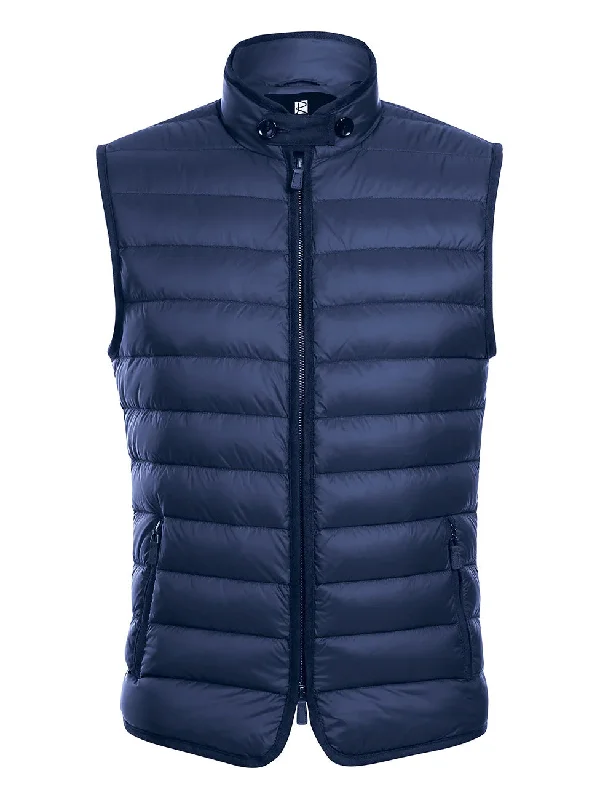 Blue Regular Classic Fit Goose Down Vest