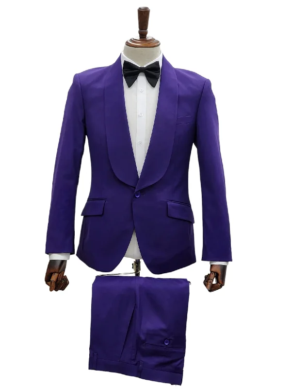 FF1S-TRS PURPLE 2PC SUIT