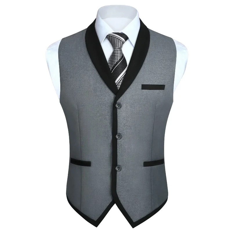 Formal Suit Vest - A-GREY