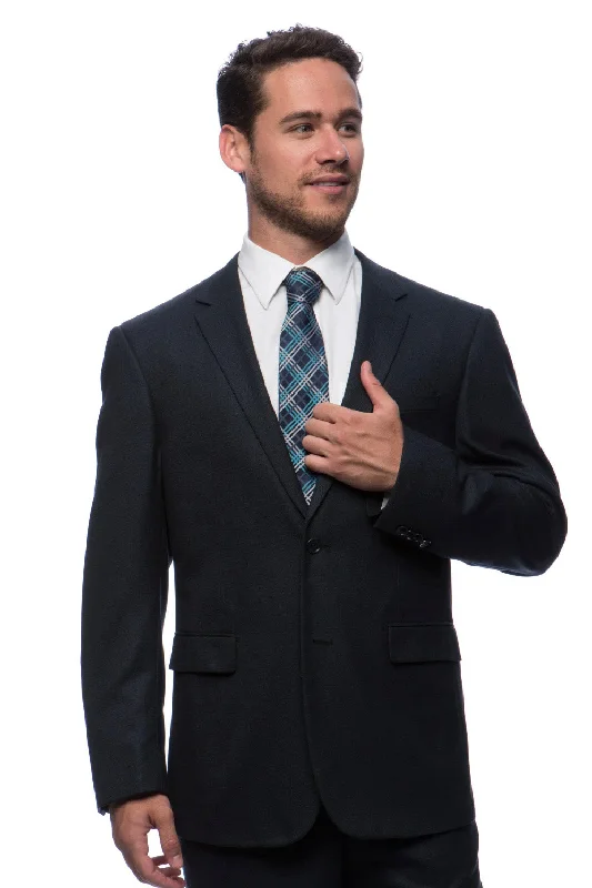 Prontomoda Birdseye Navy Suit