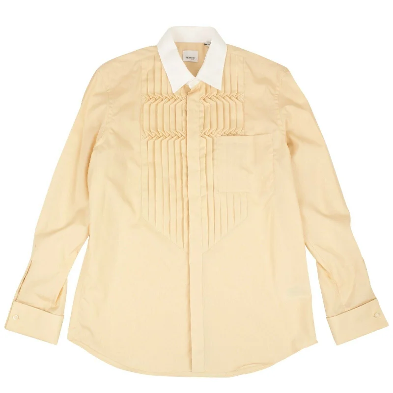 Burberry Buttermilk Collar Shirt - Tan