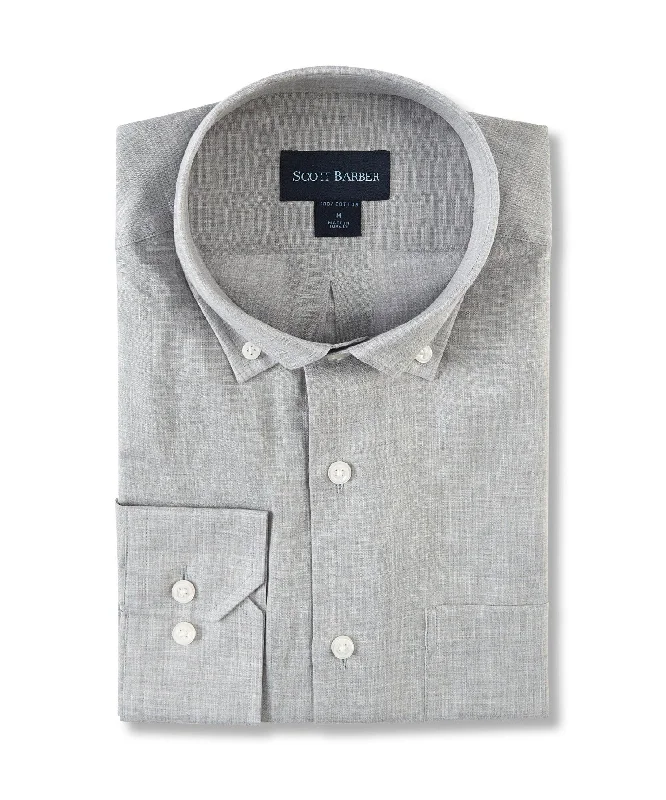 Heathered Chambray Solid, Mist