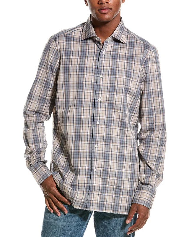 ISAIA Mix Dress Shirt