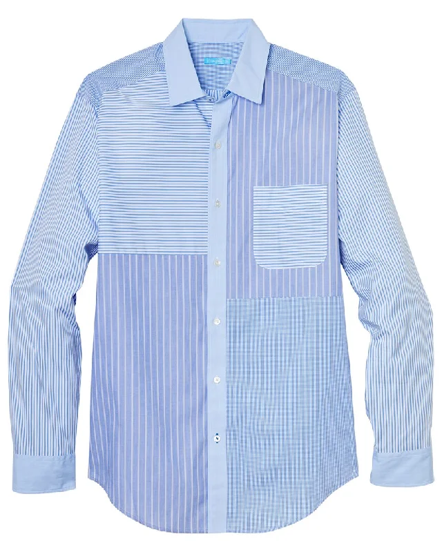 J.McLaughlin Patchwork Gramercy Patchwork Shirt