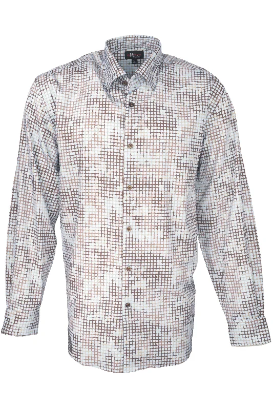 F/X Fusion Shirt - Gold Squared Print