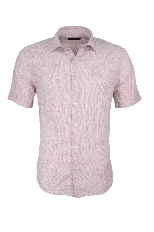 Robert Barakett Legato Short Sleeve Shirt - Pink