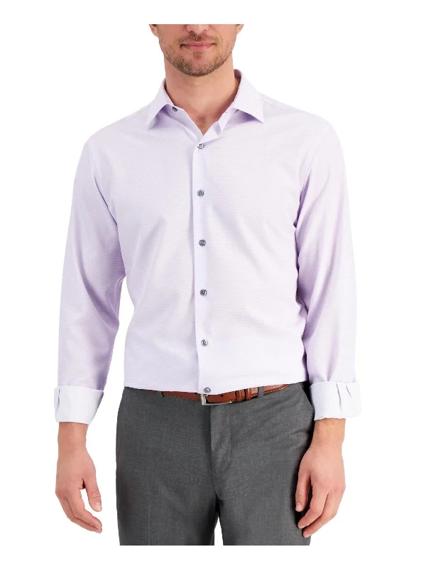 Mens Cotton Slim Fit Dress Shirt