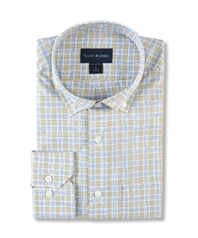 Organic Cotton Check, Lime