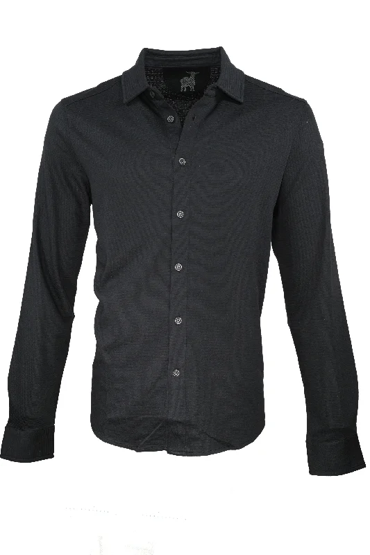 Raffi Long Sleeve Shirt - "The Jude" Black