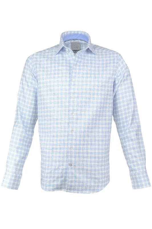 Marcello Premium Check Rhombus Blue