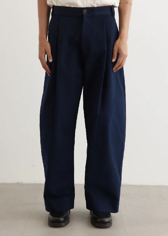 Deep Pleat Volume Pants