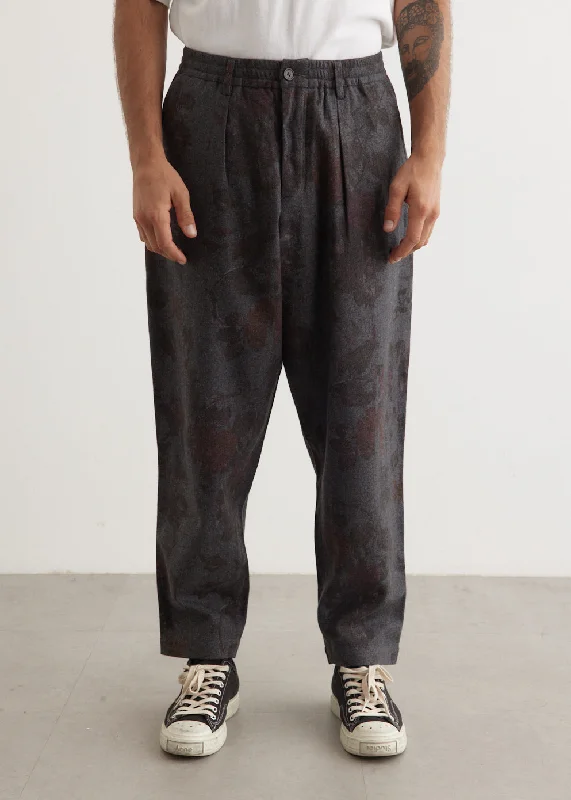 Pleated Track Pants